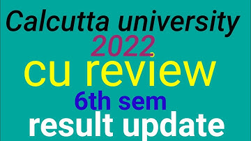 cu review result date 2022/cu 4th sem result 2022/cu 2nd semester result 2022//ppr exam review/rti