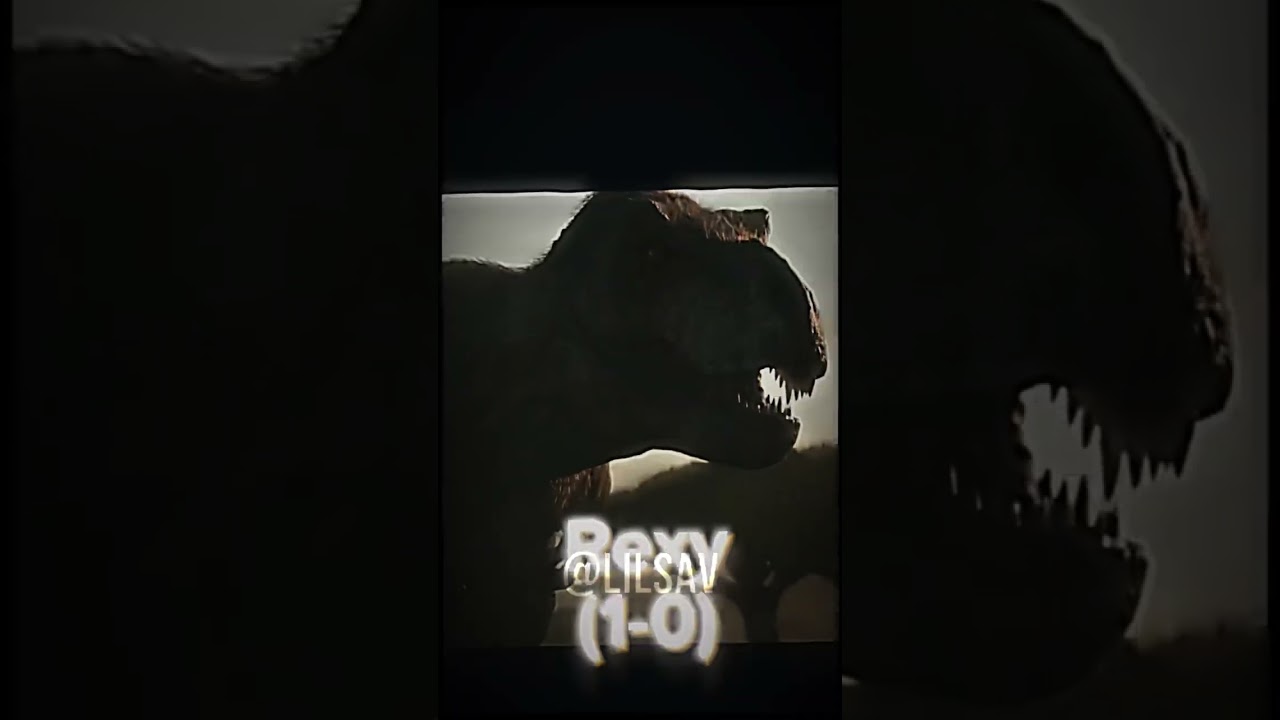 Trex Vs Giganatosaurus edit #shorts #short #edit #dinosaur #jurassicworld #cold #power #cool #fight