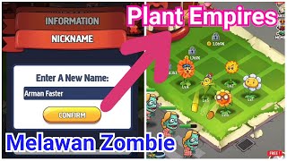 TEMBAK SEMUA ZOMBIE GANAS YANG MENDEKATI ISTANA KERAJAAN - PLANT EMPIRES INDONESIA screenshot 4