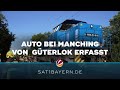 Tödlicher Unfall an Bahnübergang: Auto in Manching von Güterlok erfasst