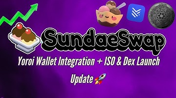 SundaeSwap Tech Update, ISO and Dex Launch "On Track" for Late October