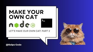 🚀 Build Your Own CAT Command in Node.js! | Master unix, stdin, stdout, aliasing & More! 🖥️