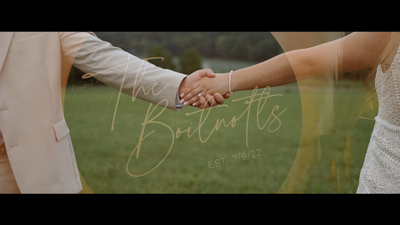 Holly & Lucas Wedding Film | The Shiloh | Lowgap NC