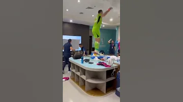 Lionel Messi dances in dressing room to celebrate Argentina's victory over Mexico in must-win clash