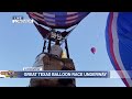 Pilots ascend to the skies during first day of Great Texas Balloon Race