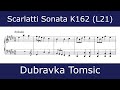 Domenico Scarlatti - Sonata in E major K162 (Dubravka Tomsic)