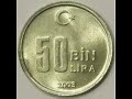 Туреччина2001 - 2004 роки50 000 лір200Coin Coins Money