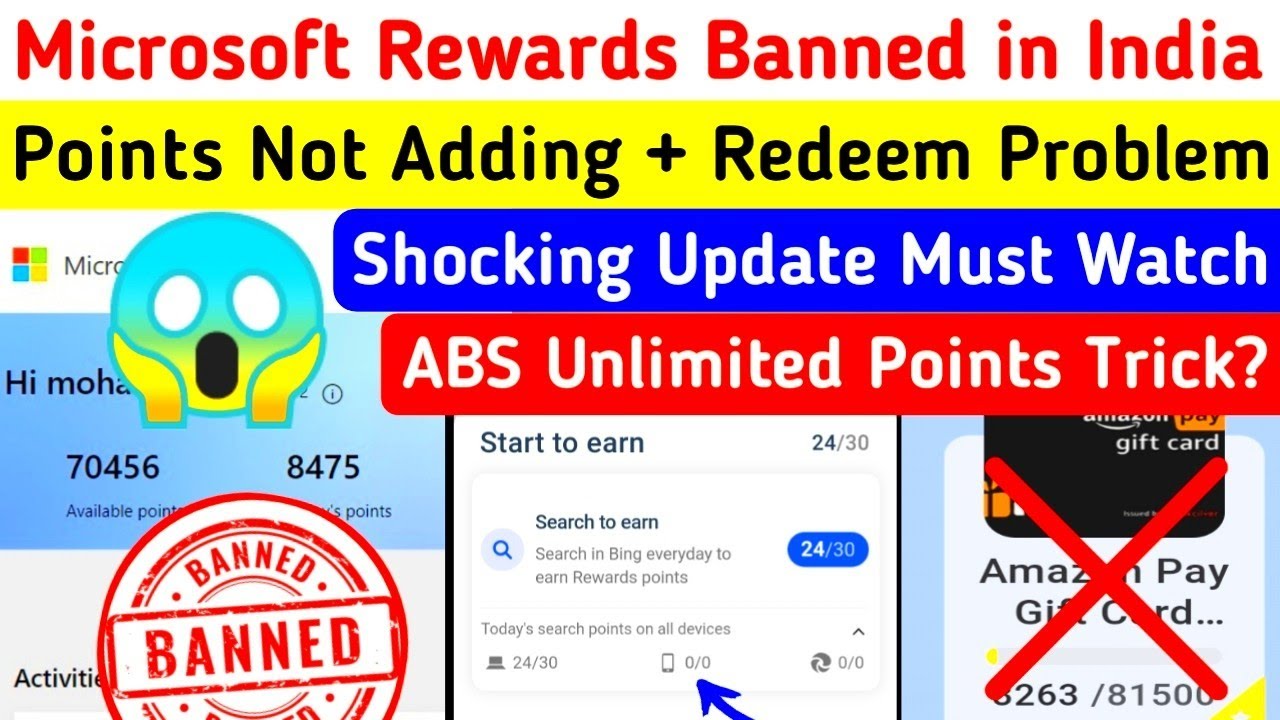 Microsoft Rewards are now redeemable in India. But you cannot earn