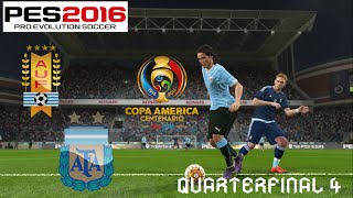 Copa América Centenario Simulation | Quarterfinal 4 | Uruguay vs. Argentina
