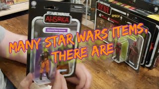 Many Star Wars Item Haul #trending #actionfigures #blackseries #starwars #collection #hasbro