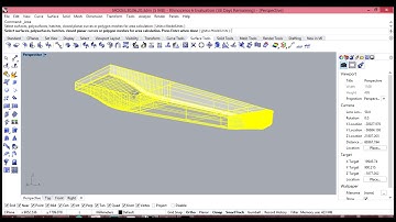 Rhino- Find volume, Area, Centroid of Object.