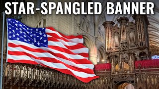 🎵 The US National Anthem played on UK's most EPIC Cathedral Organ | Gloucester Cathedral