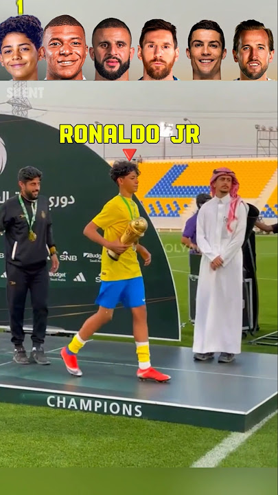 Ronaldo Jr. vs Mbappe vs Walker vs Messi vs Ronaldo vs Kane - Trophy Challenge