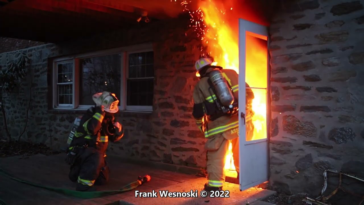 Springfield Twp  Working basement fire