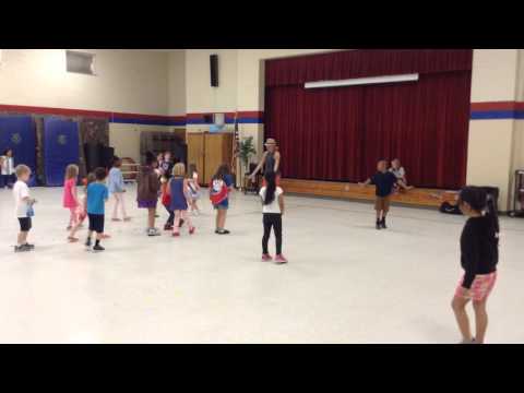 Davenport A+ School does "The Cupid Shuffle"