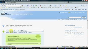 Downloading Open Office by Push Media Systems