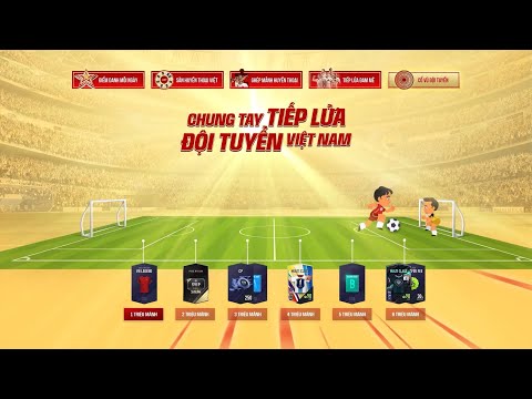 Nhận full tuyển Việt, Tiếp lửa đam mê - FIFA Online 4 #shorts
