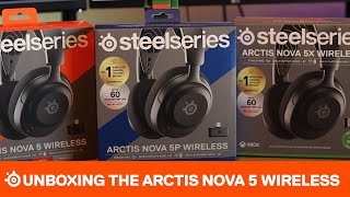 Unboxing the SteelSeries Arctis Nova 5 Wireless