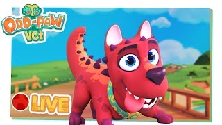🔴 LIVE Odd-Paw Vet 👩‍⚕️🐾 24/7 Animal Pet Doctor Cartoon for Kids @Odd-PawVetOfficial