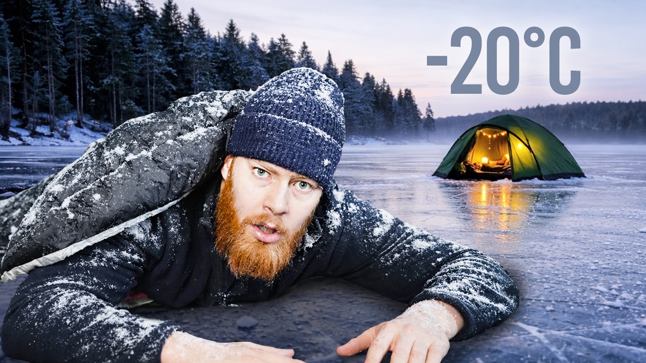 FÖRLORAREN TÄLTAR ENSAM I MINUSGRADER!