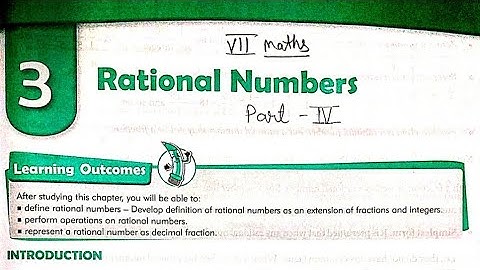Class 7 Maths | Chapter 3 Rational Numbers Part 4 | MKD Agrim Academy