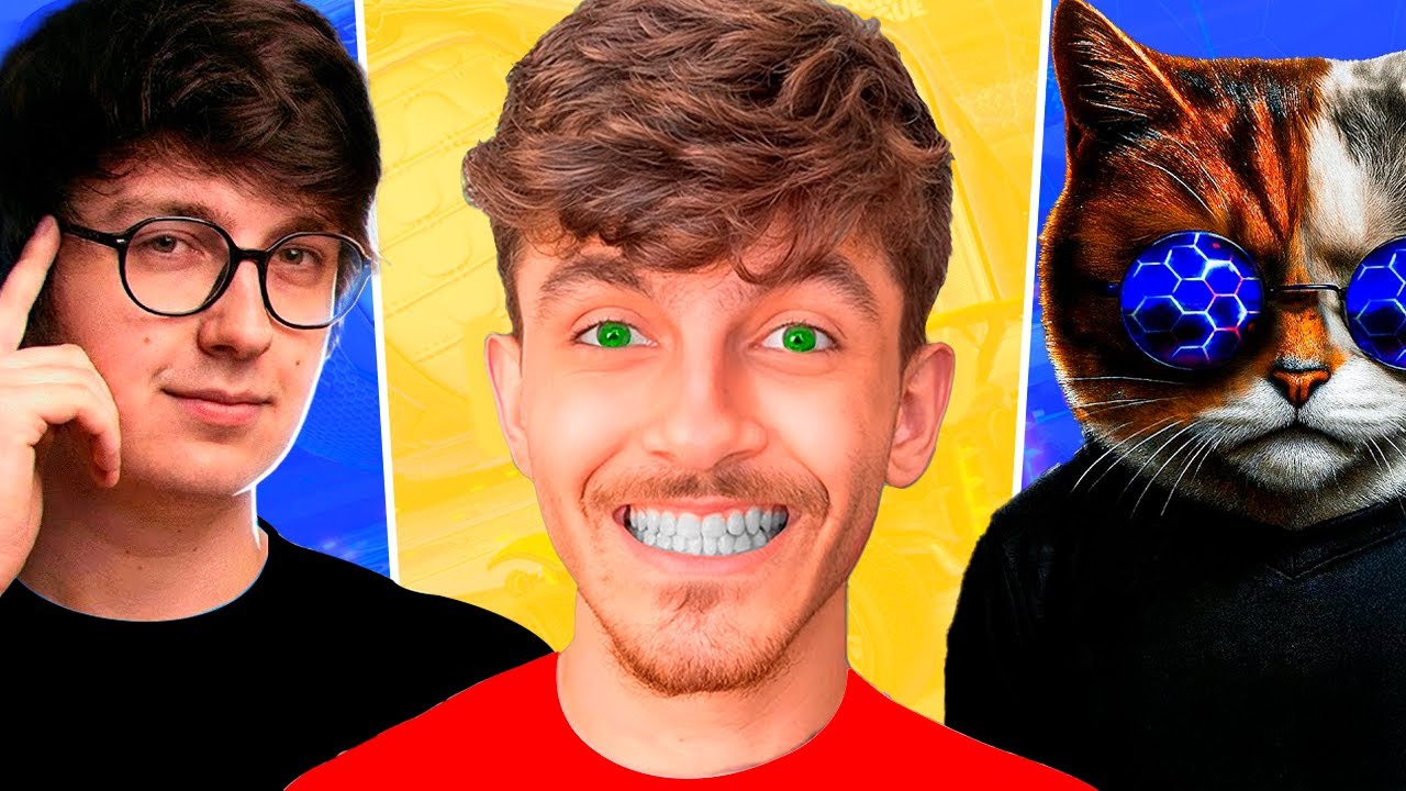 MONTEI MEU NOVO TIME DE ROCKET LEAGUE: JATOZORD E CIBER! OLHA ESSE TRIO 😱🚀⚽