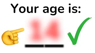 This video will guess your age in 2023