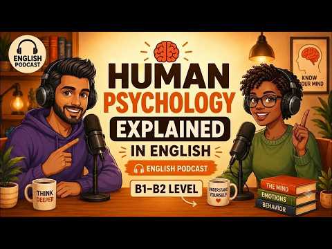 All of Human Psychology Explained in 50 Minutes English Podcast B1 B2