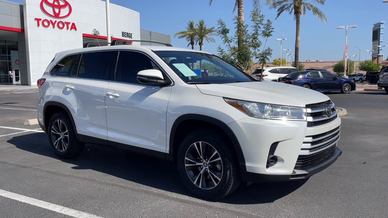 2019 Toyota Highlander Mesa, Tempe, Chandler, Scottsdale, Gilbert, AZ ...