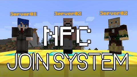 NPCJoinSystem | Spigot 1.8 Plugin | CheepYT