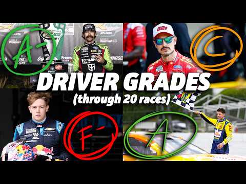 Grading Every NASCAR Driver After 20 Races... Who's Failing?