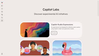 Copilot Labs: Discover experimental AI initiatives · Copilot.microsoft.com · February 2026