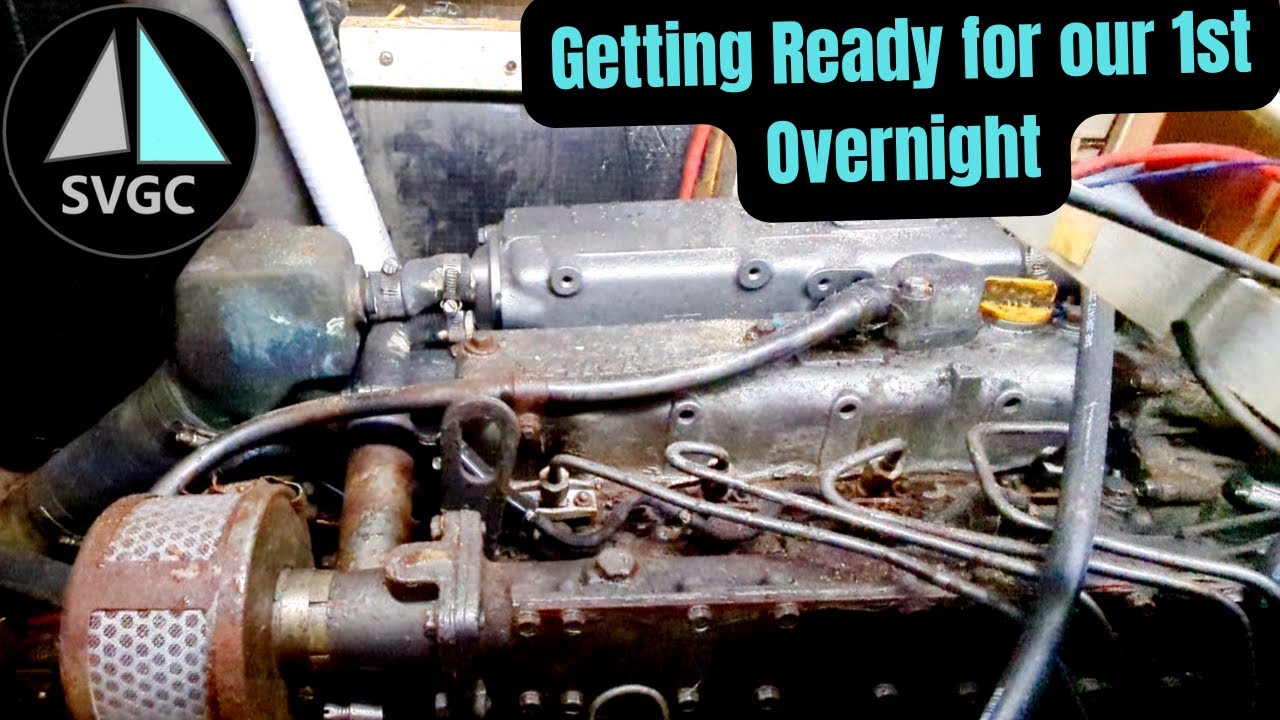 SVGC 6 – Engine Maintenance Yanmar Oil Cooler Fuel Filters Impeller and Ripping out Refrigeration