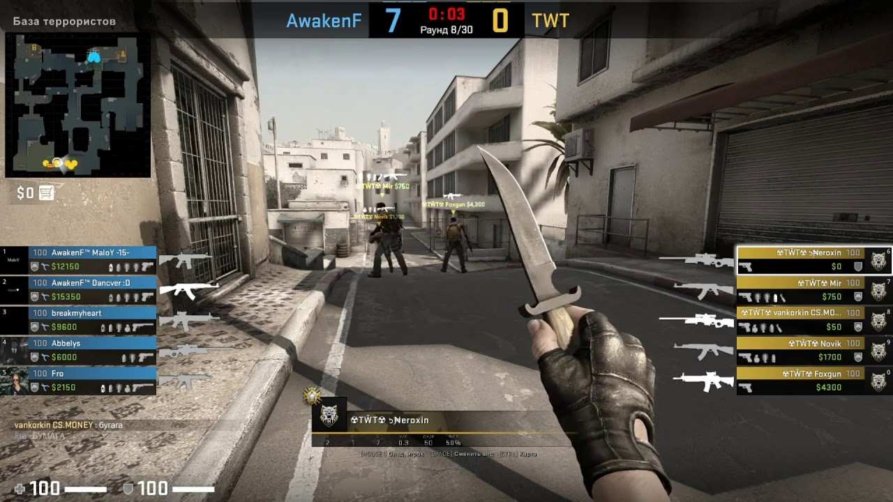 AwakenF vs TWT #2 CS:GO RESPAWN CUP