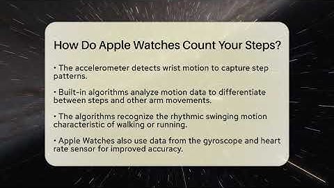 How Do Apple Watches Count Your Steps? - Talking Tech Trends
