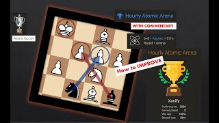 How to improve fast at atomic! Hourly Atomic Arena With Tips & Tricks From an Atomic Top 10 player!