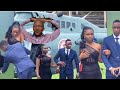 Abantu balina sente zabwe a s6 student at elite hs came in a helicopter at a prom party  museveni