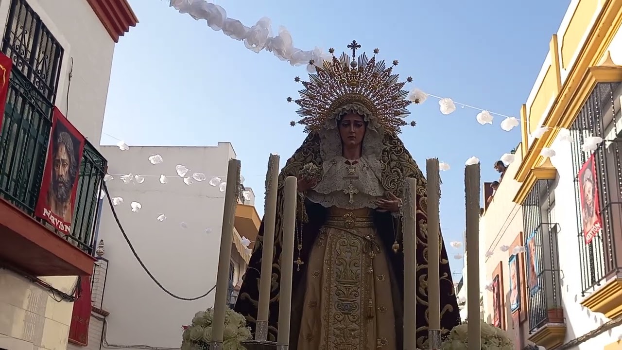 🔴petaladas a la virgen de la consolación de la hermandad de la sed 2022 .