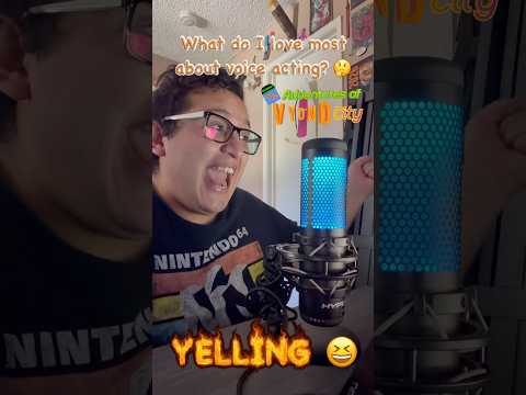 Yelling as a Voice Actor￼
