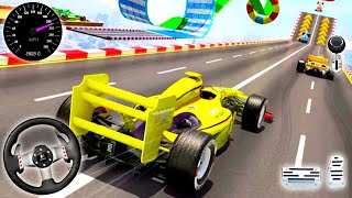 Formula Car Crazy Stunt Game - Impossible GT Car Stunt Game - Offline Android Gameplay screenshot 1