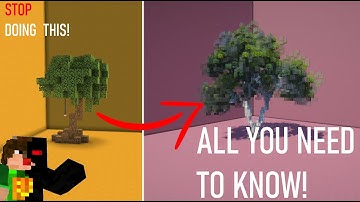 The ULTIMATE Minecraft tree TUTORIAL!