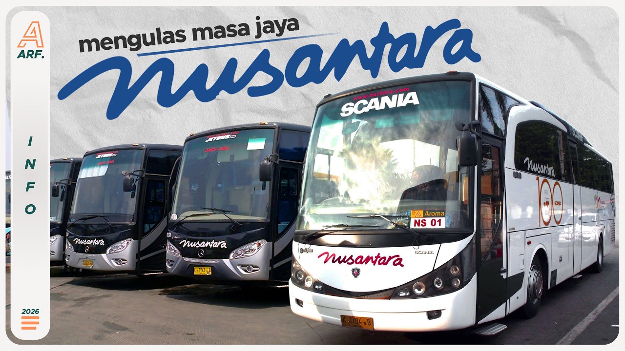 Mengulas Kejayaan PO Nusantara - Bus Legendaris Asal Kudus