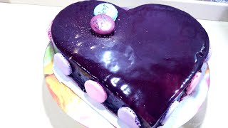 كيكة عيد ميلاد امي ?|  اسهل و ارووع كيكة بالشوكولا كيما تع المحلات Gâteau danniversaire au chocolat