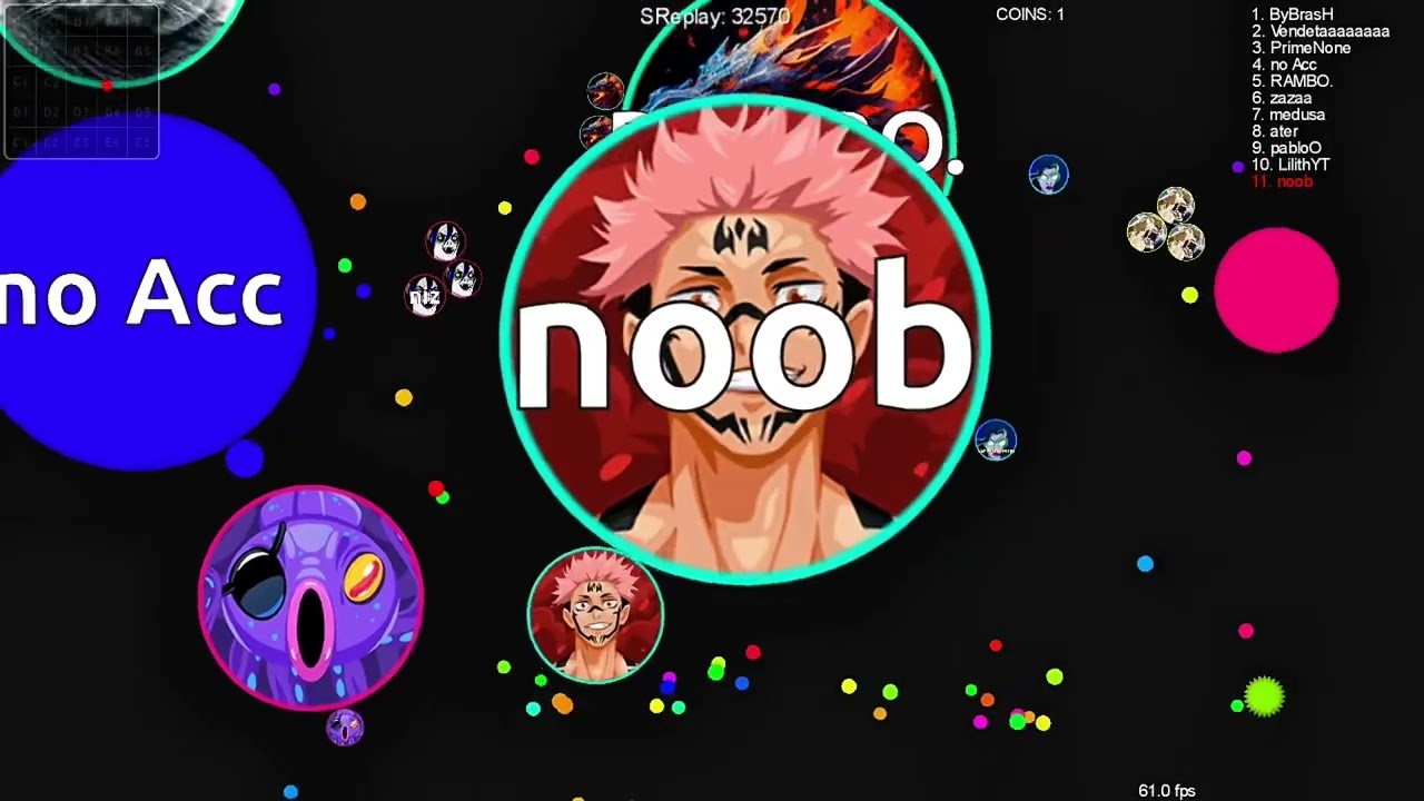 LuffyYT Blob.io Crazy Mod