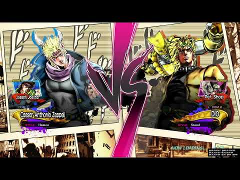 Caesar Anthonio Zeppeli vs DIO-JoJo's Bizarre Adventure: All-Star Battle R