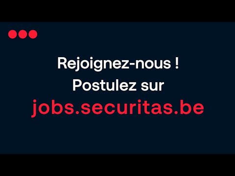 Commencez votre carrière chez Securitas