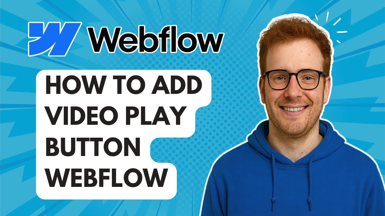 How to Add Video Play Button Webflow [2025 Guide] - YouTube