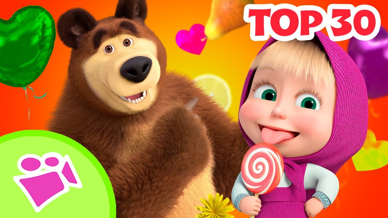 🔝 TOP-30 des chansons ӏ 1 heure ӏ TaDaBoom Français 👱‍♀️🐻 Masha et Michka