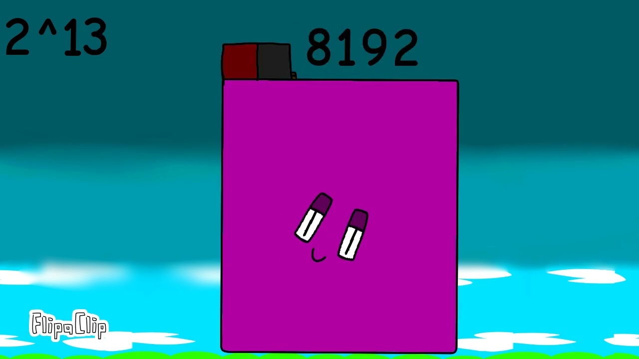 2^n numberblock band @memgaanimation