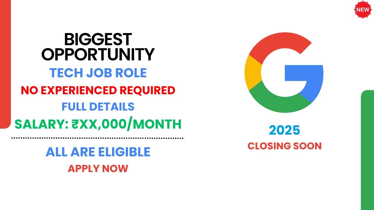 All You Need to Know About Google’s 2025 Graduate Role! - YouTube